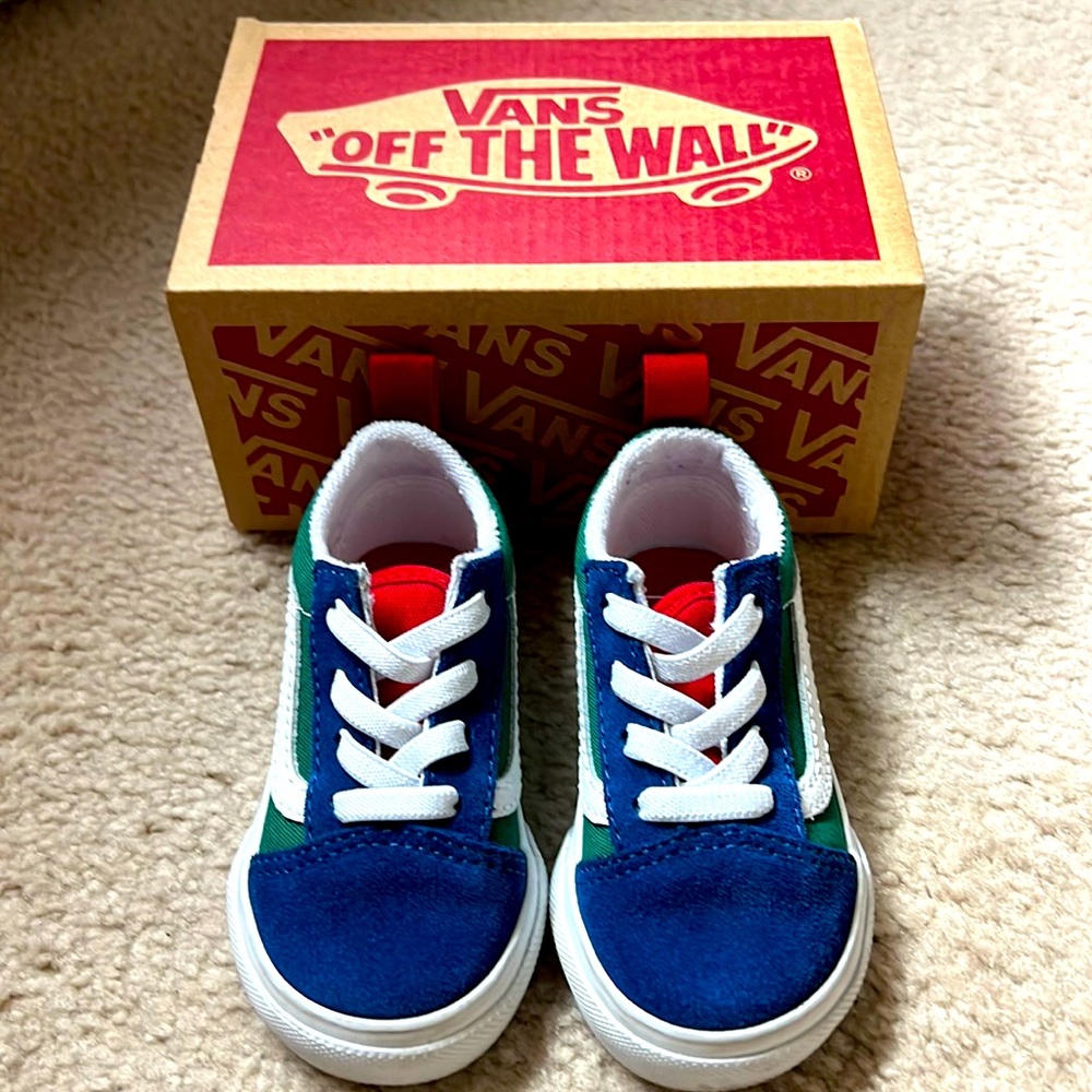 Vans Toddlers Sneakers - Old Skool Elastic (Vans Yacht Club)